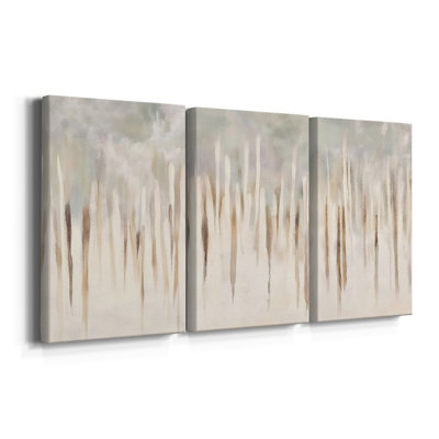 ABSTRACT Series DCCCXXII  -Custom Wrapped Gallery Canvas - 3 Pieces