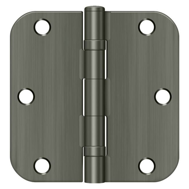 Steel Hinge, Antique Nickel