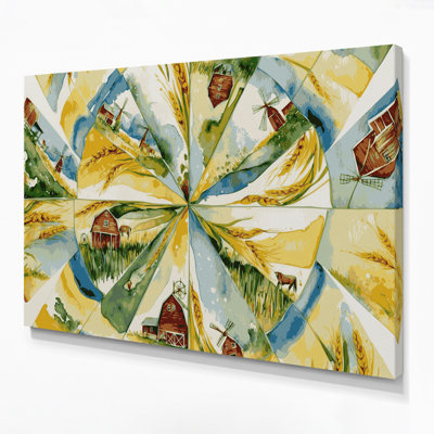 Art sur toile beige