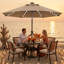 Parasol lumineux en oléfine 9 pi pour patio 9 pi-1061203552