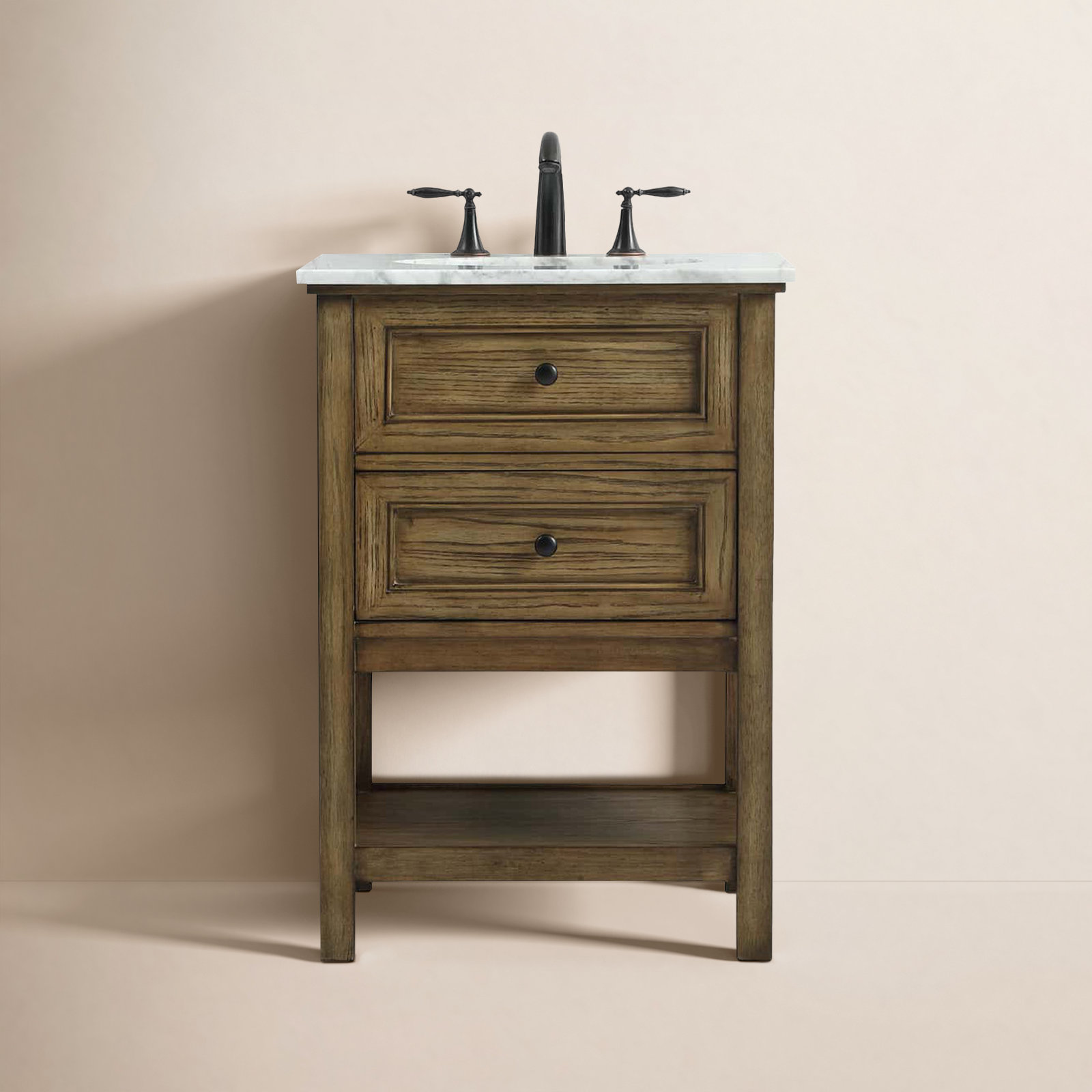 Bonsai 24'' Single Bathroom Vanity, Driftwood