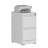 2 Drawers Metal Vertical File Cabinets with Lock-Durable for Home & Office.-1019328301