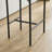 26.8'' Modern Bar Stools With Cuved Back, Upholstered Chenille Counter Height Bar Chairs With Metal Frame-123423191