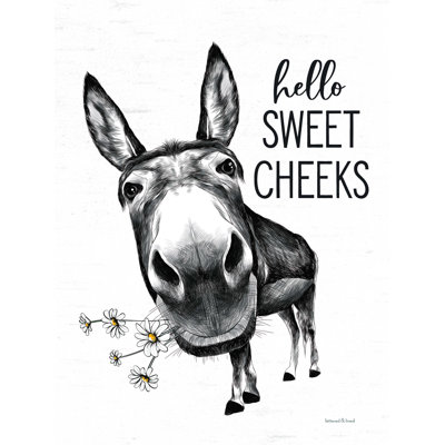 " Hello Sweet Cheeks Donkey "