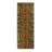 Custom Size Anti Slip Machine Washable Low Profile Pet Paw and Bone Green Runner Rug-1962107758