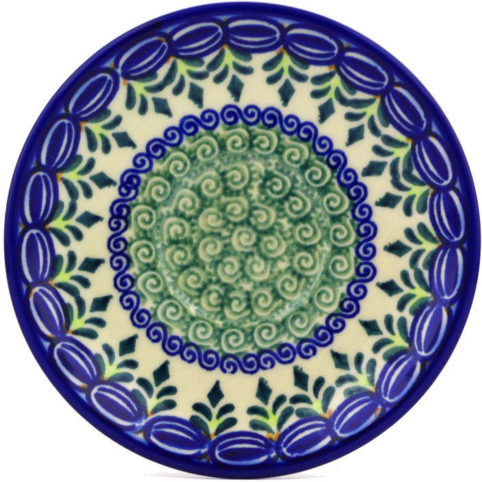 Soucoupe 5,5 "bleuet et papillons
