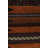One-of-a-Kind Rectangle 2'6" X 4'8" 1950s Wool Area Rug Brown, Red, Green