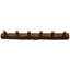 Fireside Lodge Hickory Log Wall Coat Rack - 48-inch with 8 Pegs-1972441996