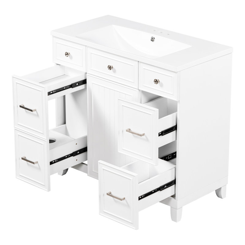 Ensemble de meuble-lavabo avec lavabo simple 36 po Panzie