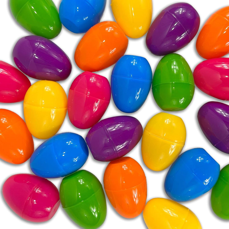 25 Pack Multi Colored Easter Eggs