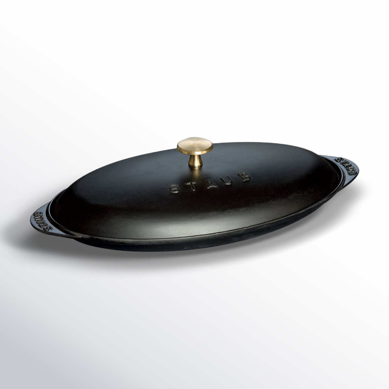 Staub Cast Iron Covered Fish Pan