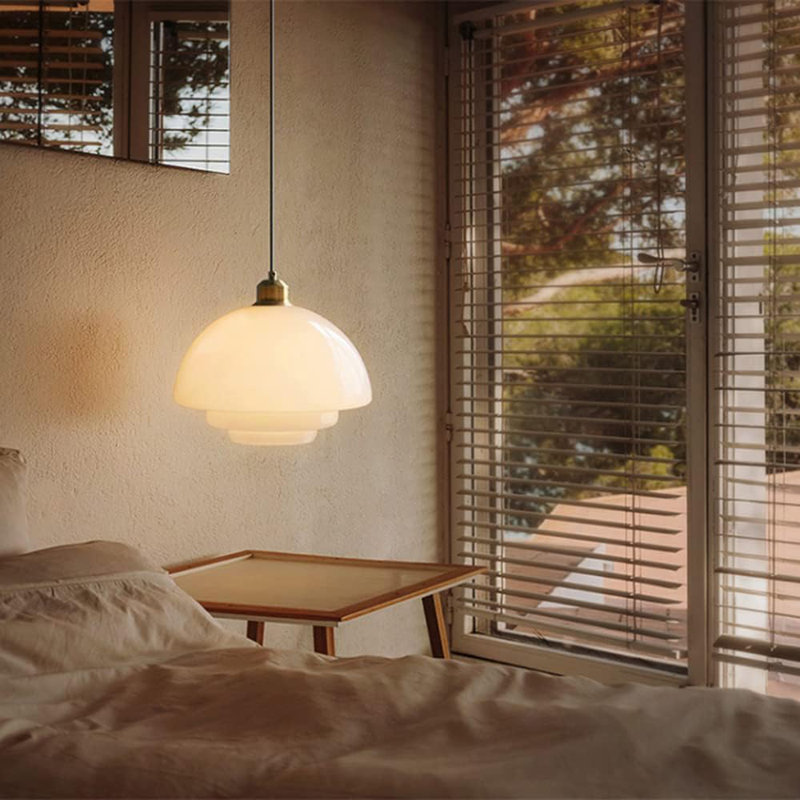 Mid Century Pendant Lamp Gold Nordic
