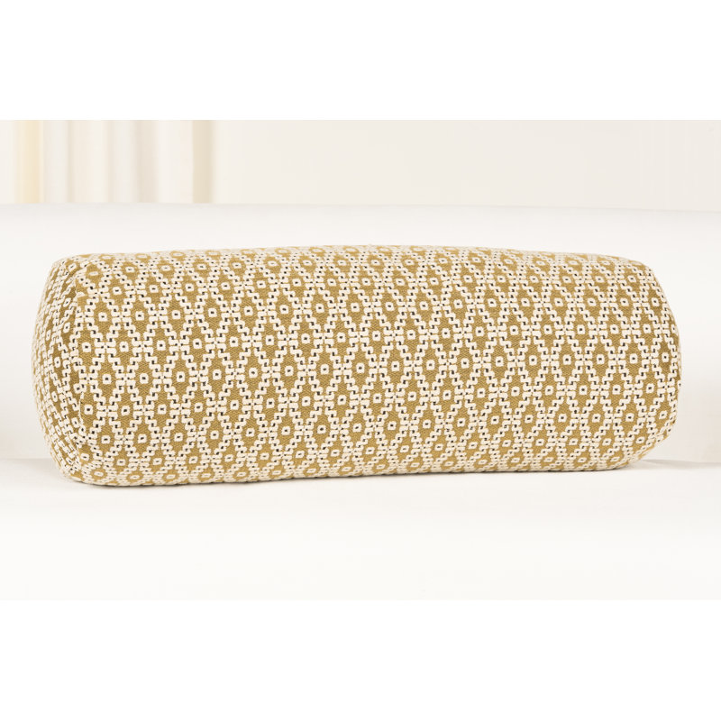 Coussin Ivy, Ambre, Bourre en polyester, 21 po x 8 po