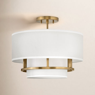 Graham 3-Light Semi Flush Mount