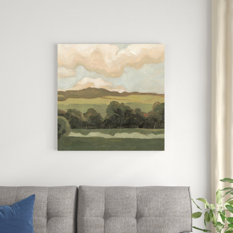 Ocre du soir I, H 30 po x l 30 po x P 1,25 po