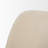 Bacco Curved Back Oatmeal Fabric Dining Side Chair-953140469