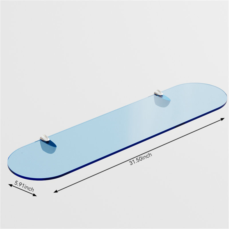 Tablette flottante Toltu, H 0,50 po x l 31,50 po x P 5,90 po