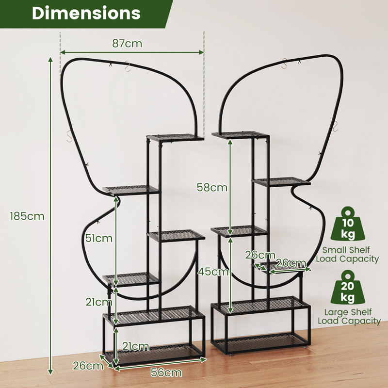 Plant Stand, Black