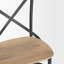 Chaise d'appoint en bois massif Tacony-93236320