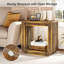 Pedestal End Table-1021100152