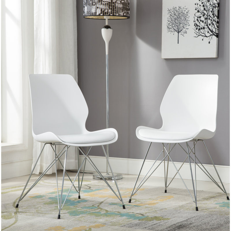 Chaise d'appoint Aceves, Blanc