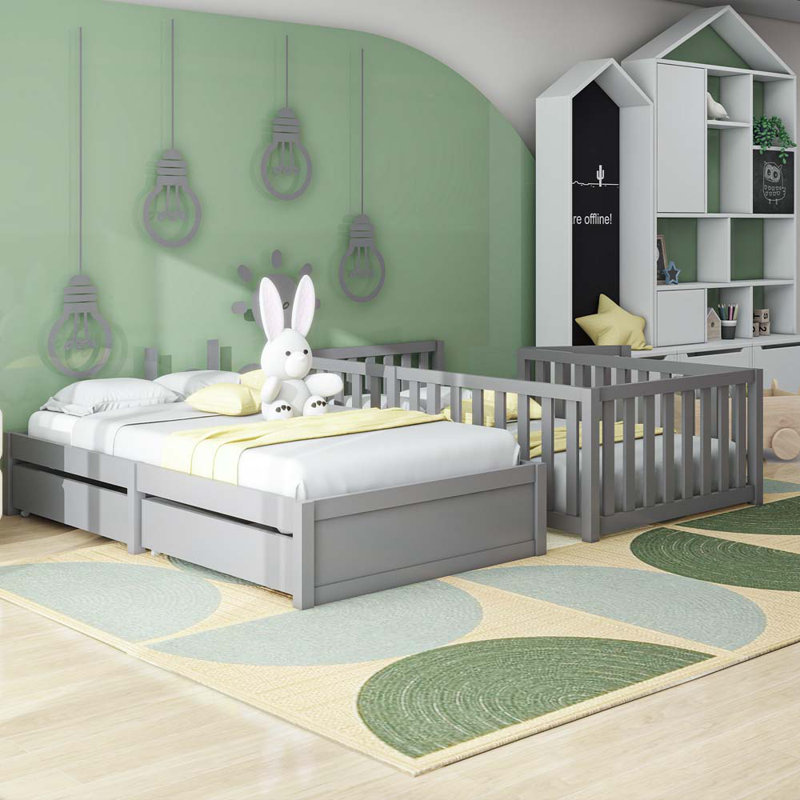 Loudella Daybed, Twin, Gray