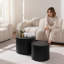 Ensemble de 2 tables basses gigognes avec pieds antidérapants Nesting-133226976