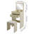 Vanity Table With Mirror And Stool-114337650
