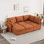Canapé modulaire rembourré en U avec repose-pieds 6 pièces-1796246313