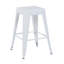 Tabouret à hauteur de comptoir 24 po, ensemble de 4 tabourets de bar en métal sans dossier, empilable, amovible et facile à assembler, pour économiser de l'espace pour un îlot de cuisine / bar / café / salle à manger-1258414944