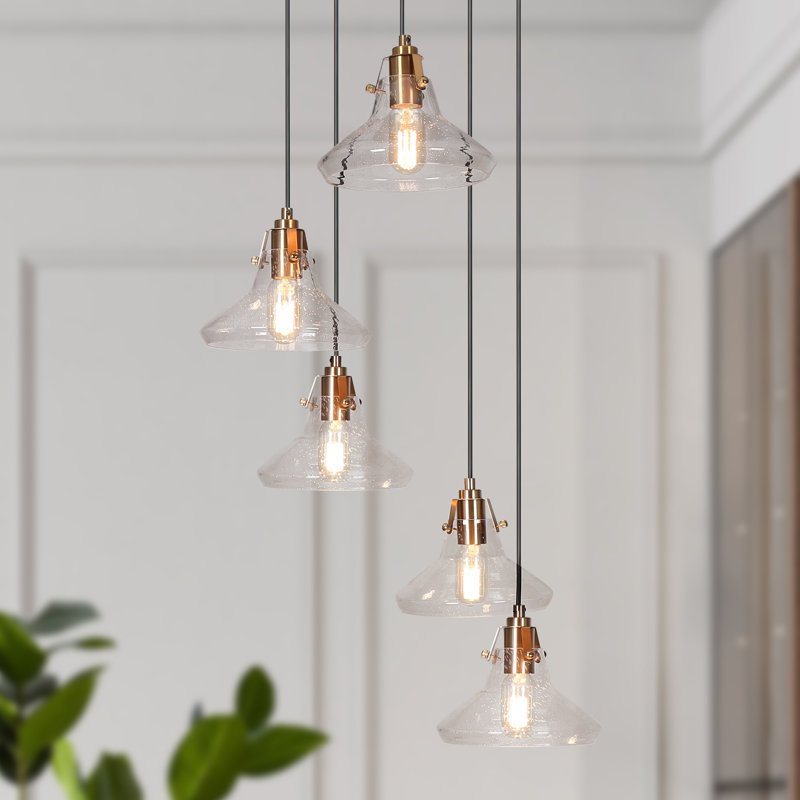 Hajrati 5 - Light Unique Tiered Chandelier