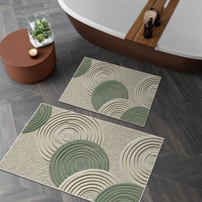 Ensemble de tapis de bain (2 pièces)