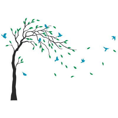 Plants & Flowers Non-Wall Damaging Wall Decal