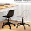 Chaise de bureau en plastique avec accoudoirs et hauteur réglable-1435086323-1435086332