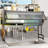 Kitchen Sink Countertop Dust-Proof Storage Rack, Multi-Functional Storage Rack Above Sink, Black, for Drying Dishes, Glasses, Bowls, and Utensils-116845976-116845977