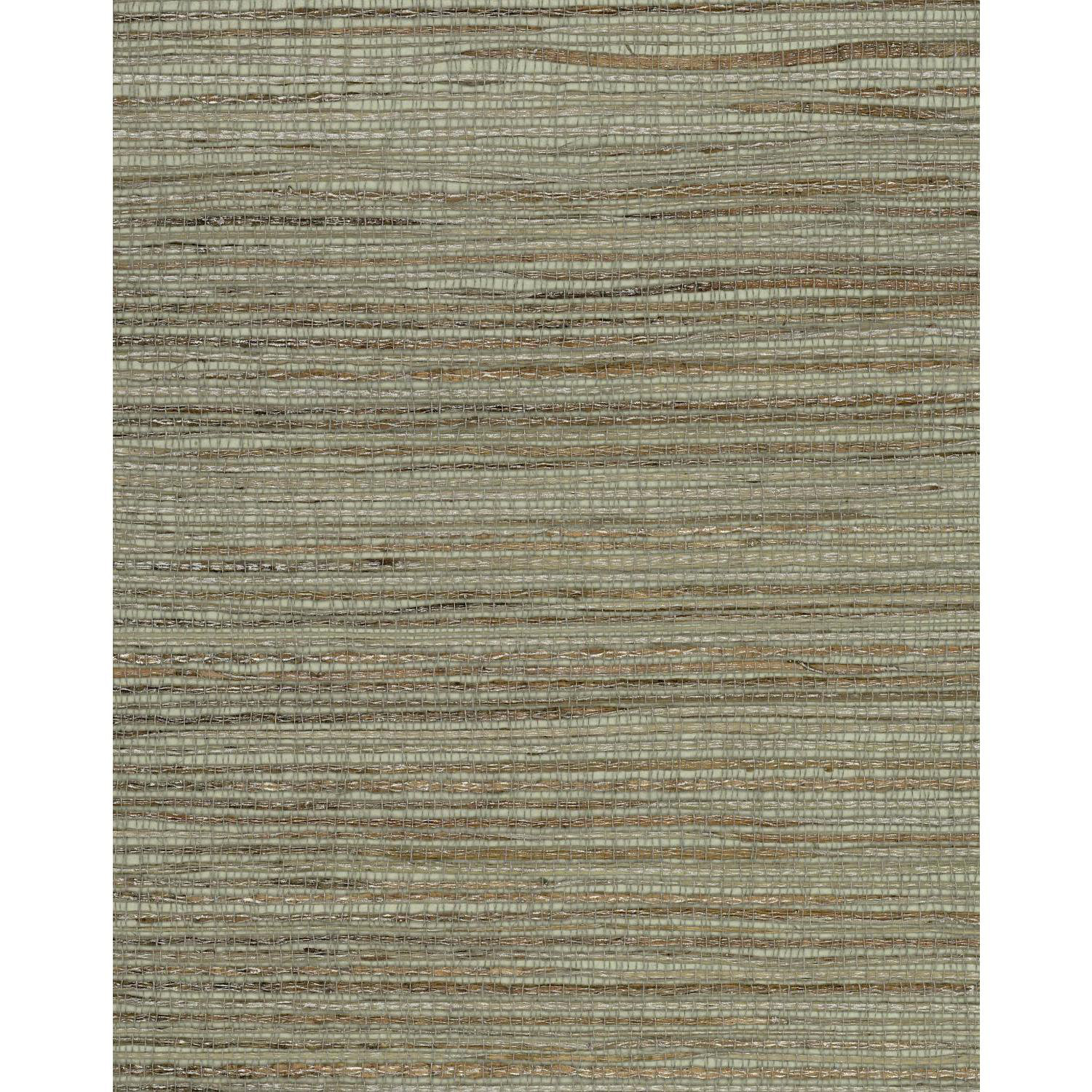 Wallace Grasscloth Wallpaper Double Roll, Green