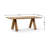 Modern Rectangular Solid Wood Dining Table-312997729