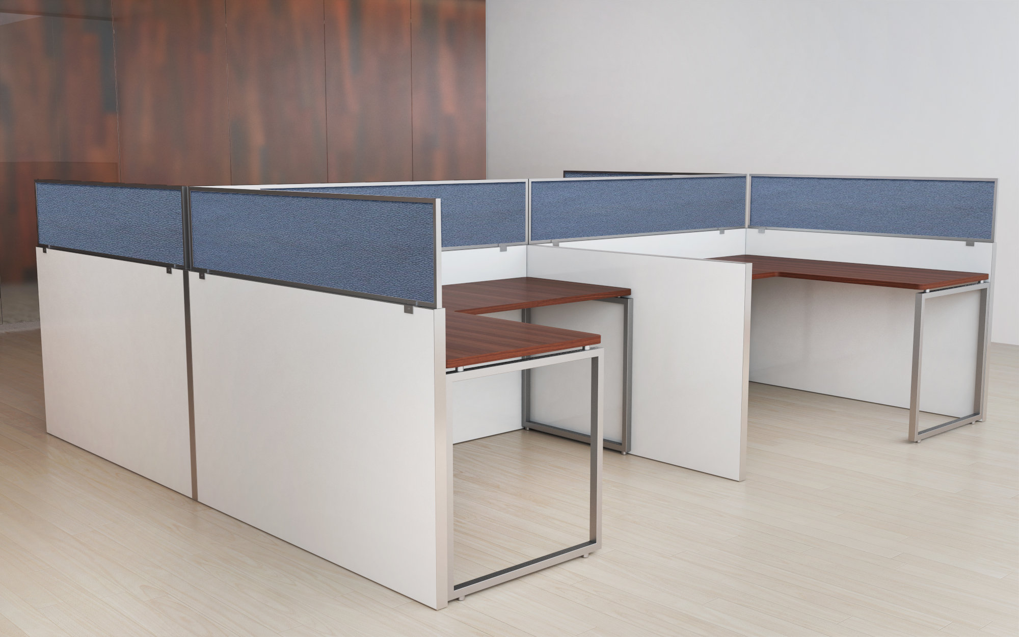 Obex Modesty Desk PET Privacy Screen Acoustic Sound Absorbing Panel Ideal  for Reception, Student Table or Office Cubicles Workstations, 12 X 36