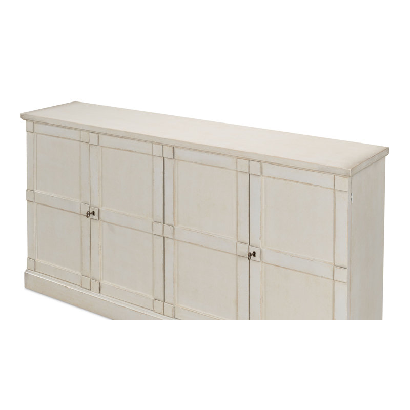 Montgomeryville 75'' Solid Wood Sideboard, Whitewash