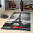 Luxurious Woven Area Rug, 5.9 x 9.2 ft, 100% Polyester, Antibacterial | Non-Slip PVC Felt Dot Underside, 0.3 in Pile Height | Machine Washable, 3D Digital Print, Perfect for Living Room & Bedroom Décor-537531725
