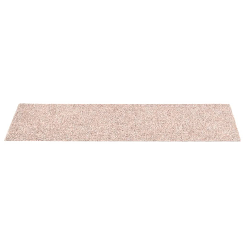 Brandun Self-adhesive Stair Mats Anthracite, Light Brown, 76cm x 20cm
