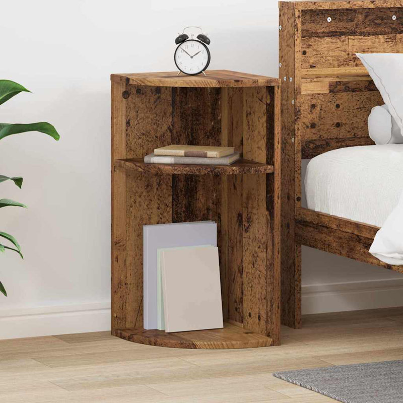 End Table, Old Wood