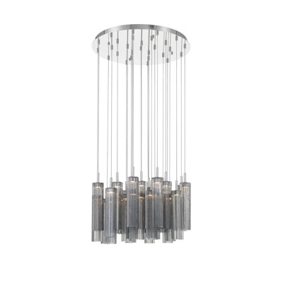 Luminaire suspendu multi-lumières DEL Delaney