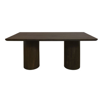 Dee 72'' Solid Wood Rectangular Dining Table