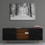 «Winter's Path» par Monte Nagler, art mural en verre acrylique-1956705654