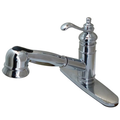 Robinet de cuisine à poignée simple pull out Templeton