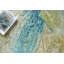 Moderno hand-knotted New Zealand Wool Yellow/Green/Blue Area Rug-879616494