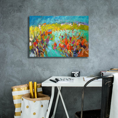  'Heartland Blooming' by Dorothy Fagan Canvas Wall Art, 26" x 18"