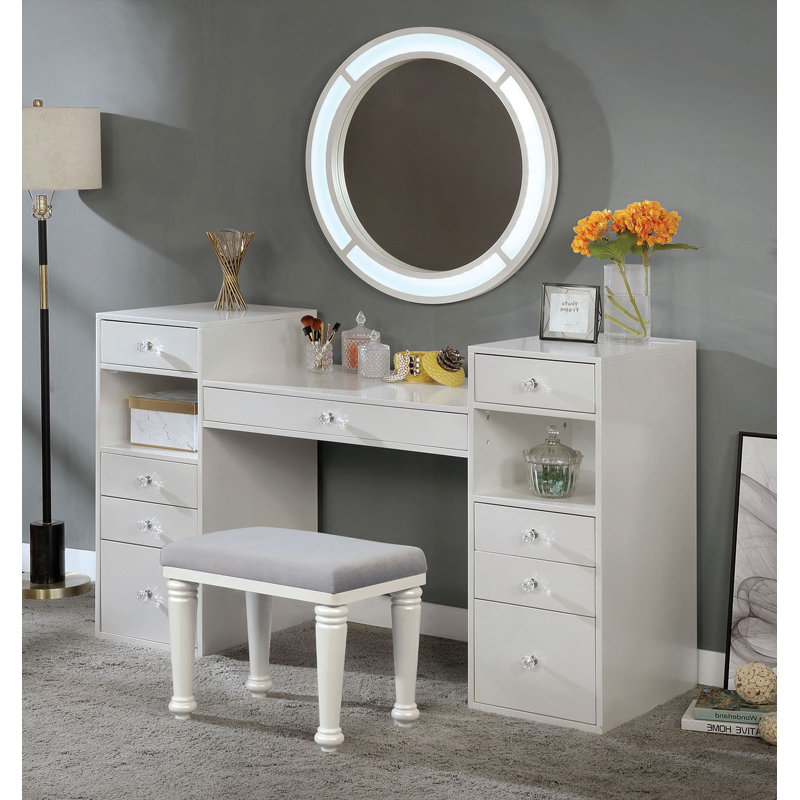 Ensemble de meuble-lavabo l 60,6 po, blanc, Blanc