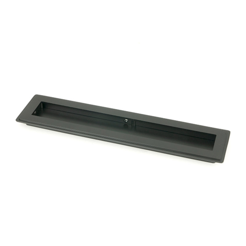 Recessed Handle, 22 cm, Matt Black